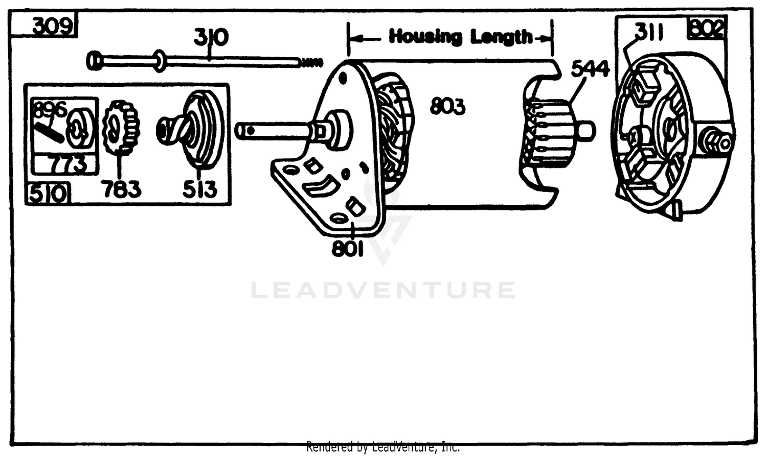 Electric Start Kit Part No. 66-6130 (optional) (continued) 2
