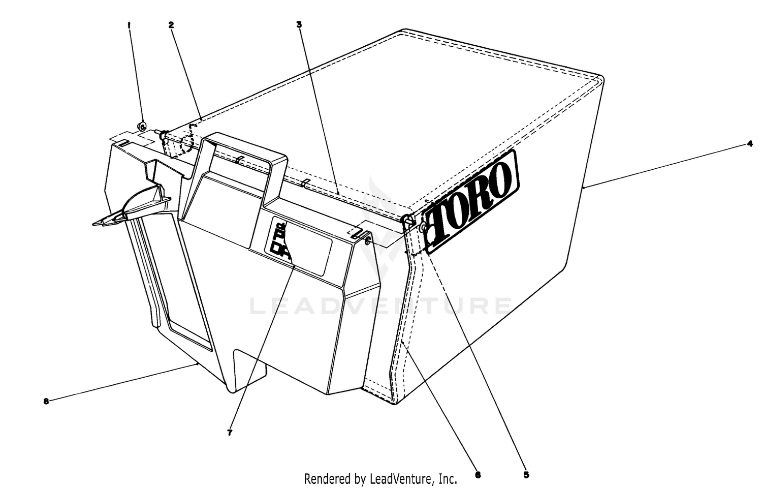 Recycler Bagging Kit Model No. 59174 (continued)(optional)