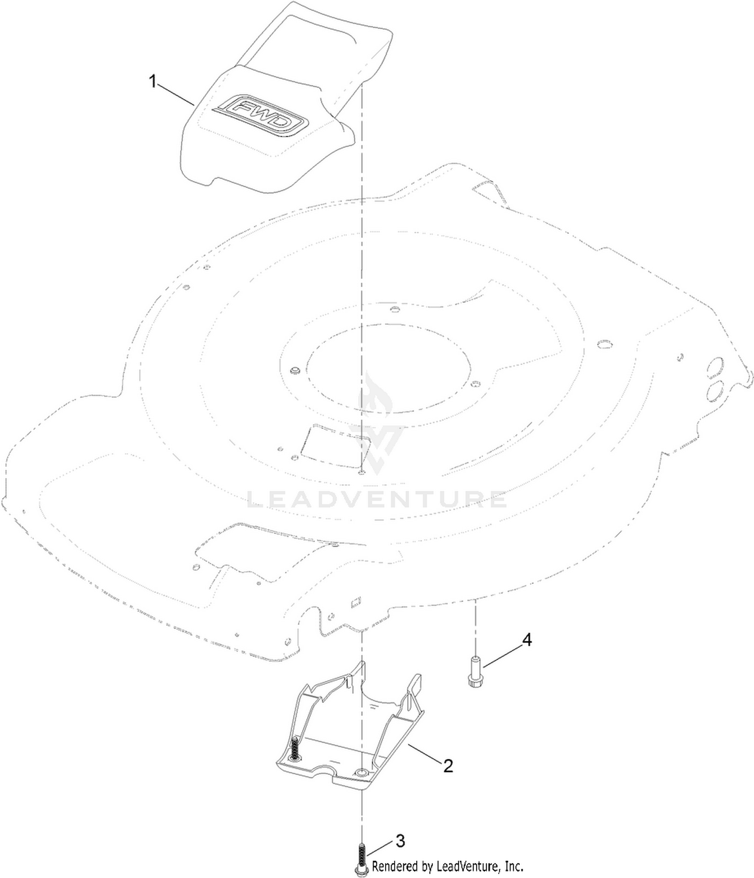 Belt Cover Assembly No. 136-9125