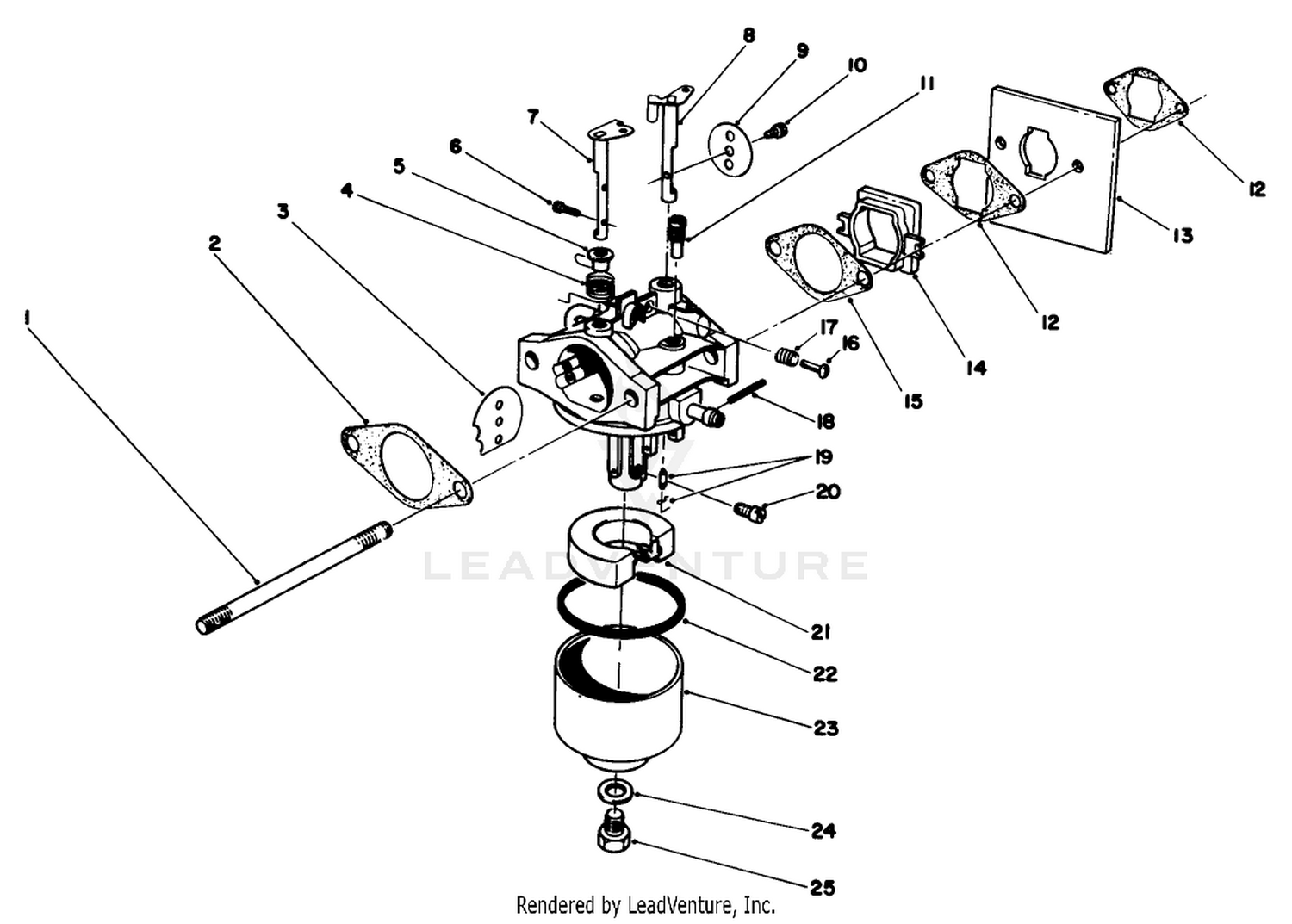 Carburetor Assembly (model No. 47ph7)