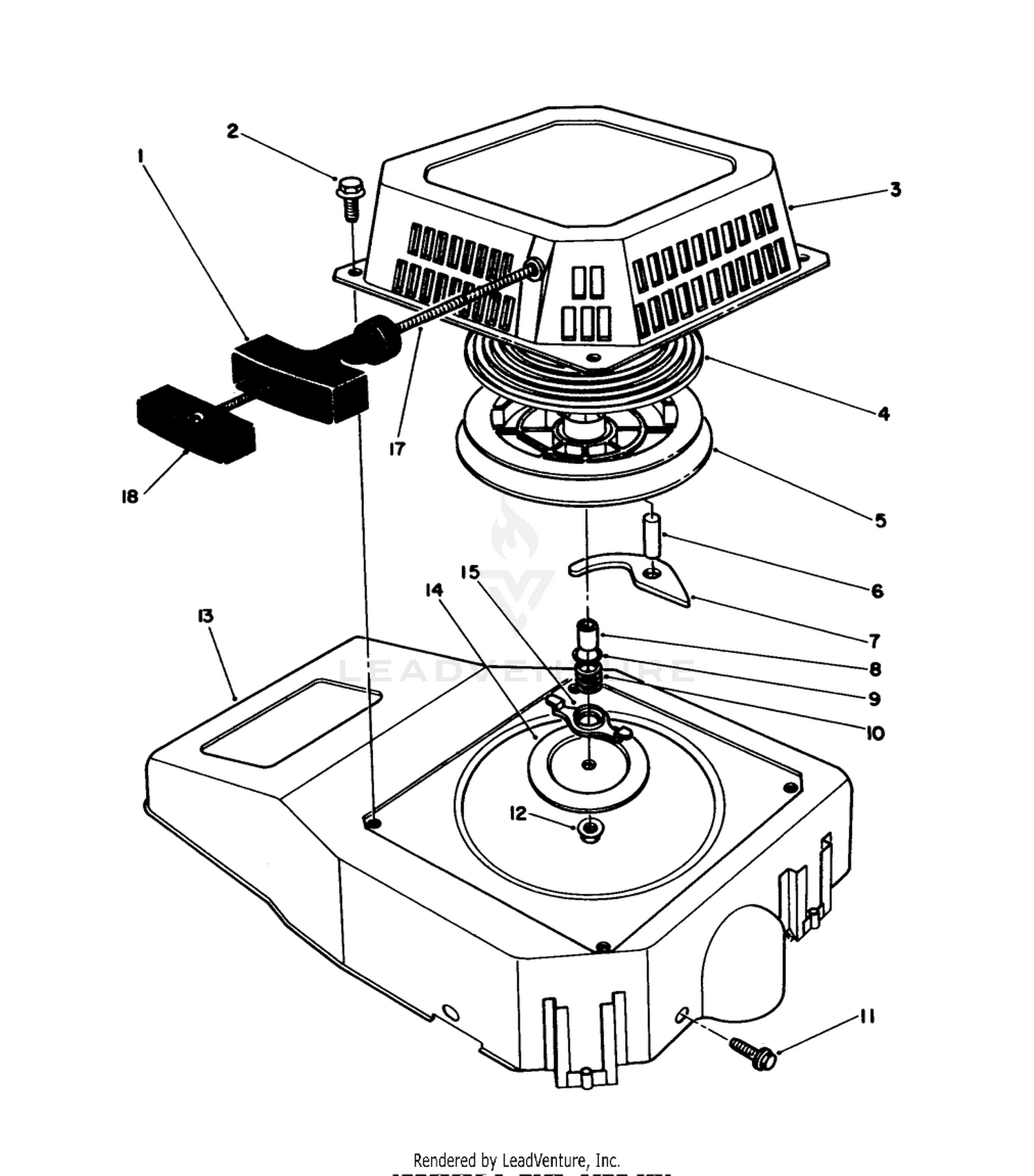 Recoil Assembly (model No. Vmj8)