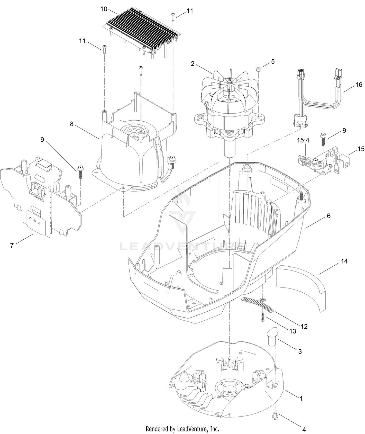 Motor Module Assembly No. 140-4120
