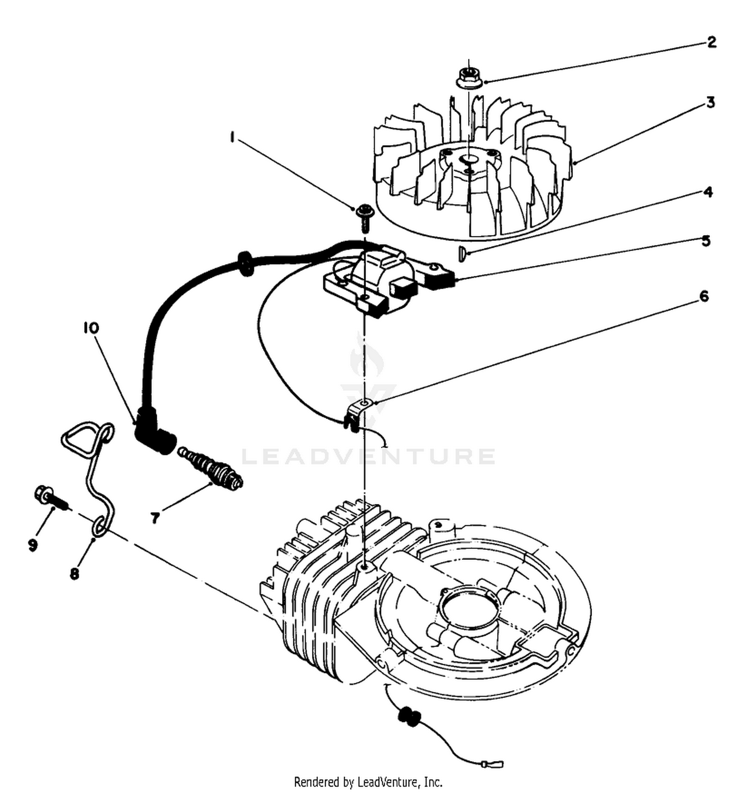Ignition Assembly (model No. 47pl0-3)
