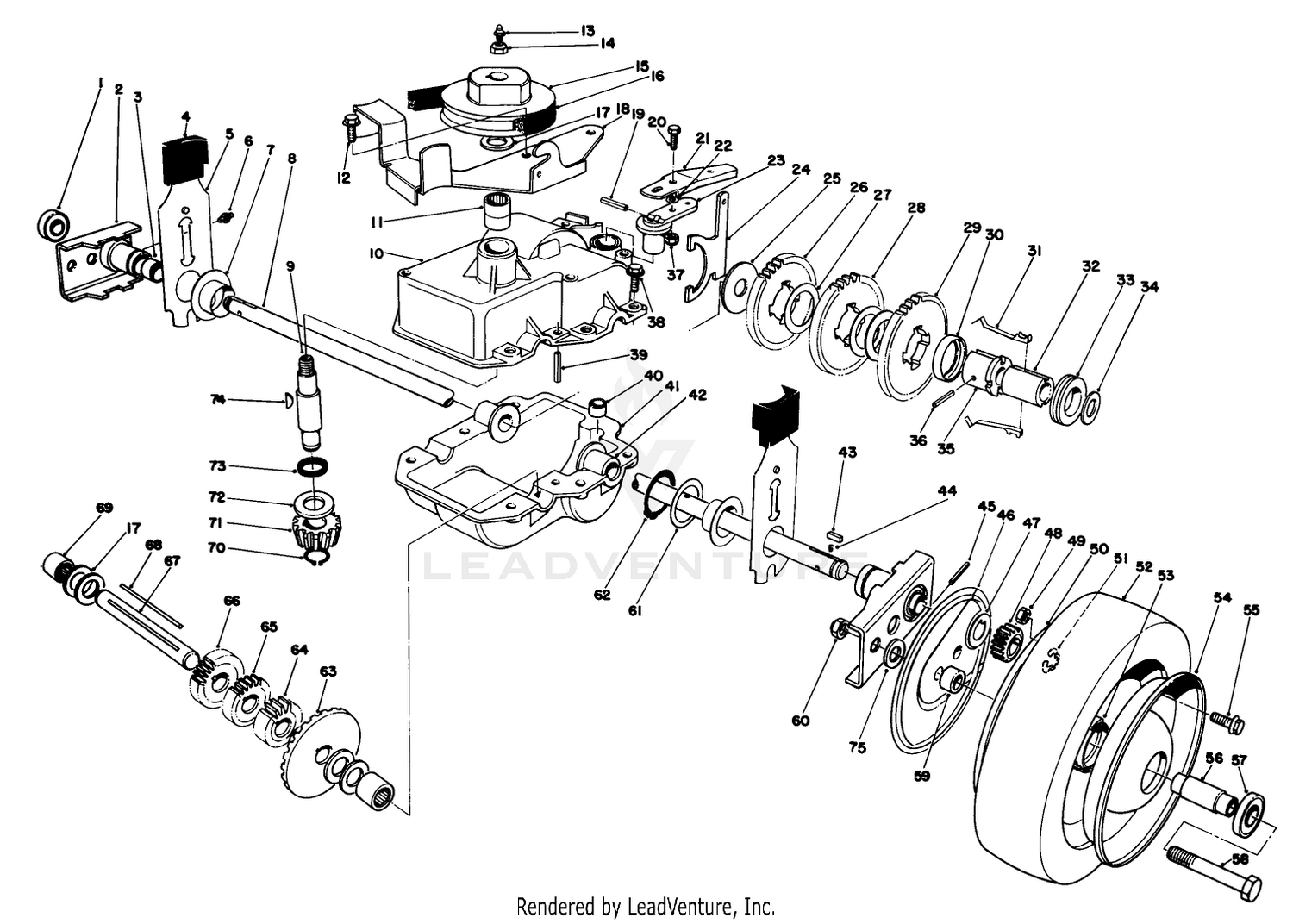 Gear Case Assembly