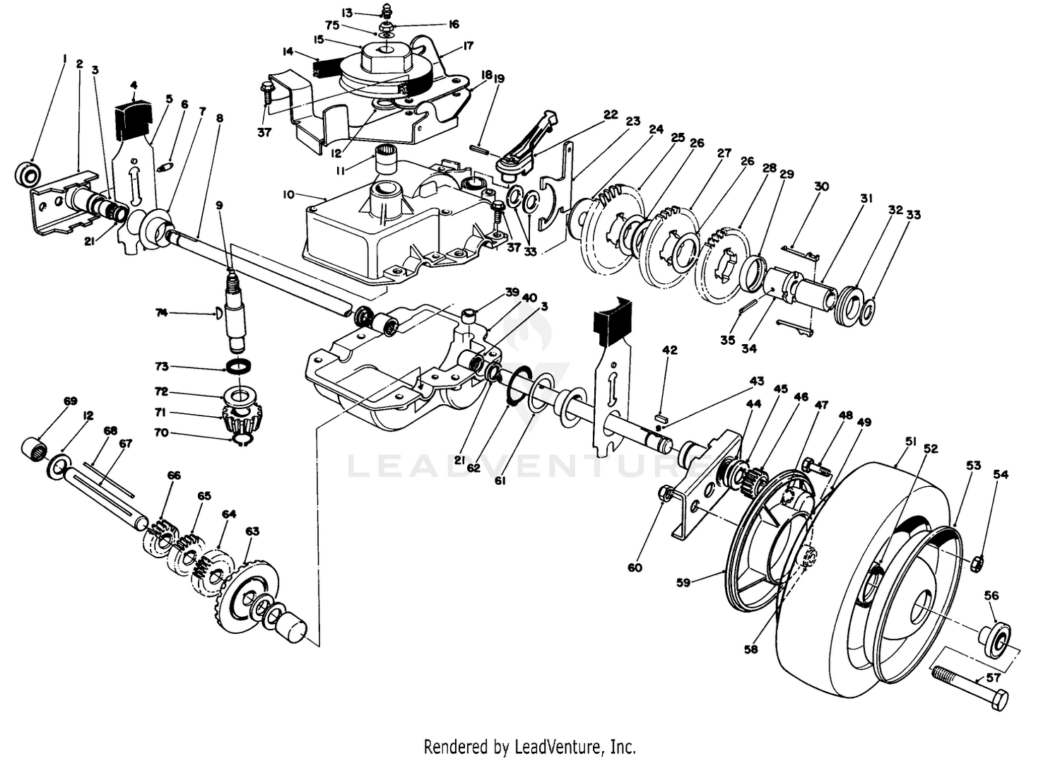 Gear Case Assembly