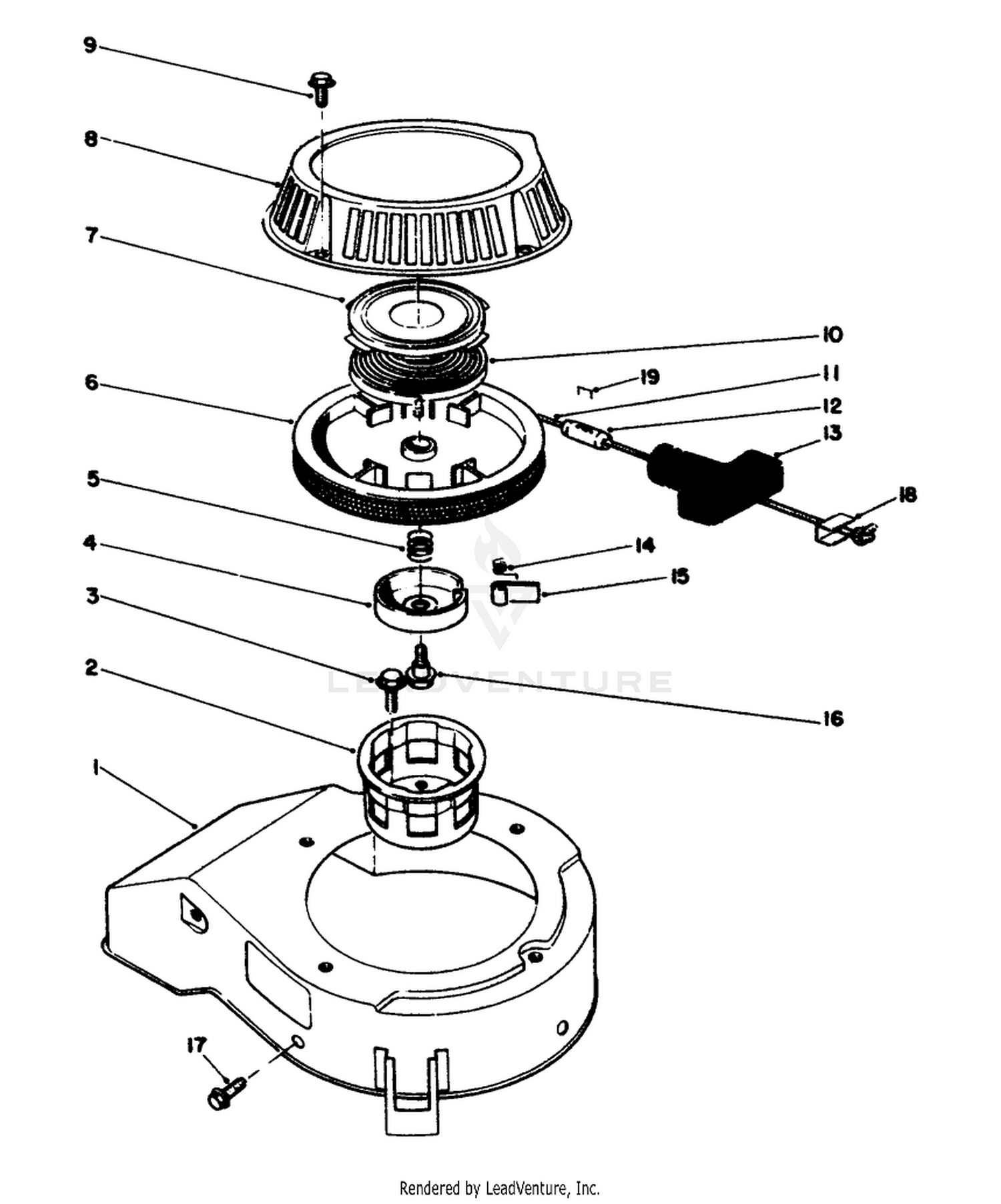 Recoil Assembly (model No. 47pk9)