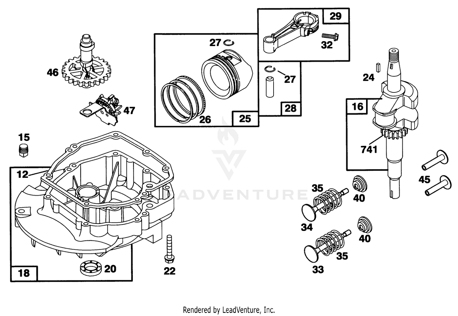 Engine Model 124702-3115-01 2