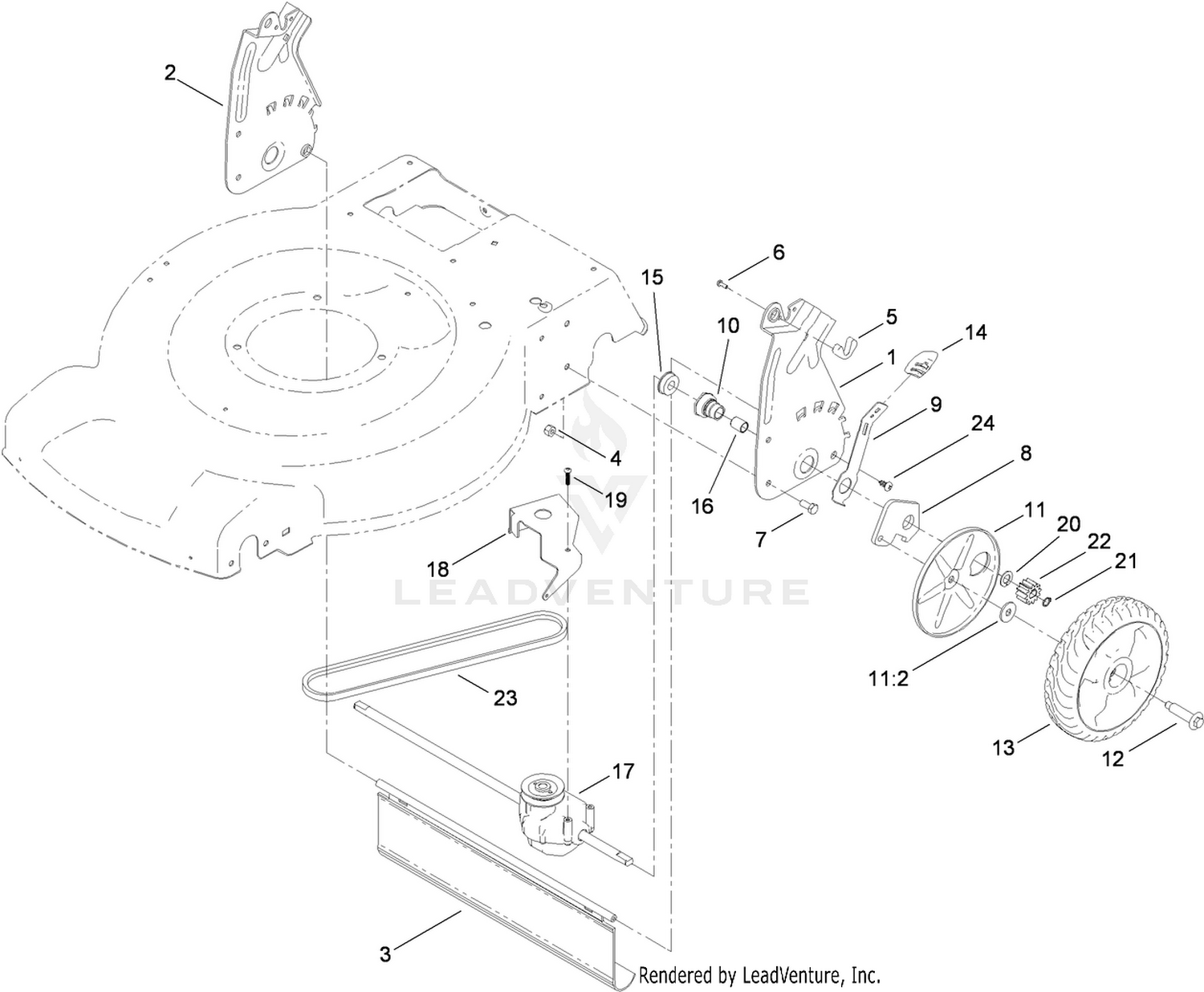 Toro mower best sale model 20334