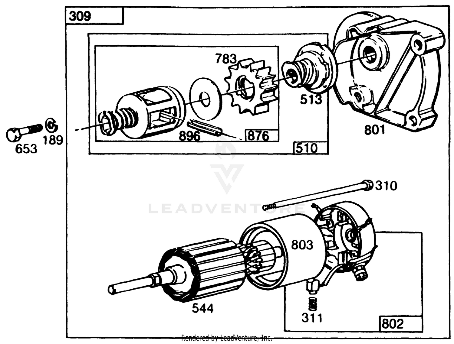 Briggs  Stratton Engine Model No. 402707-0158-01 (continued) 3