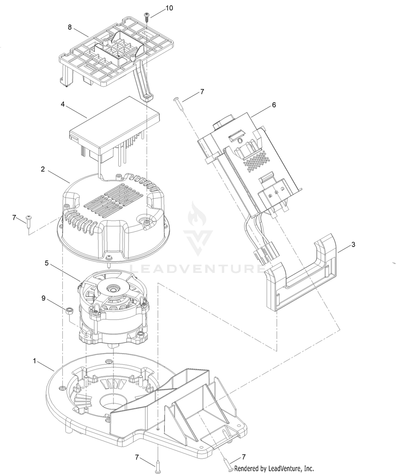 Motor Module Assembly No. 145-5873