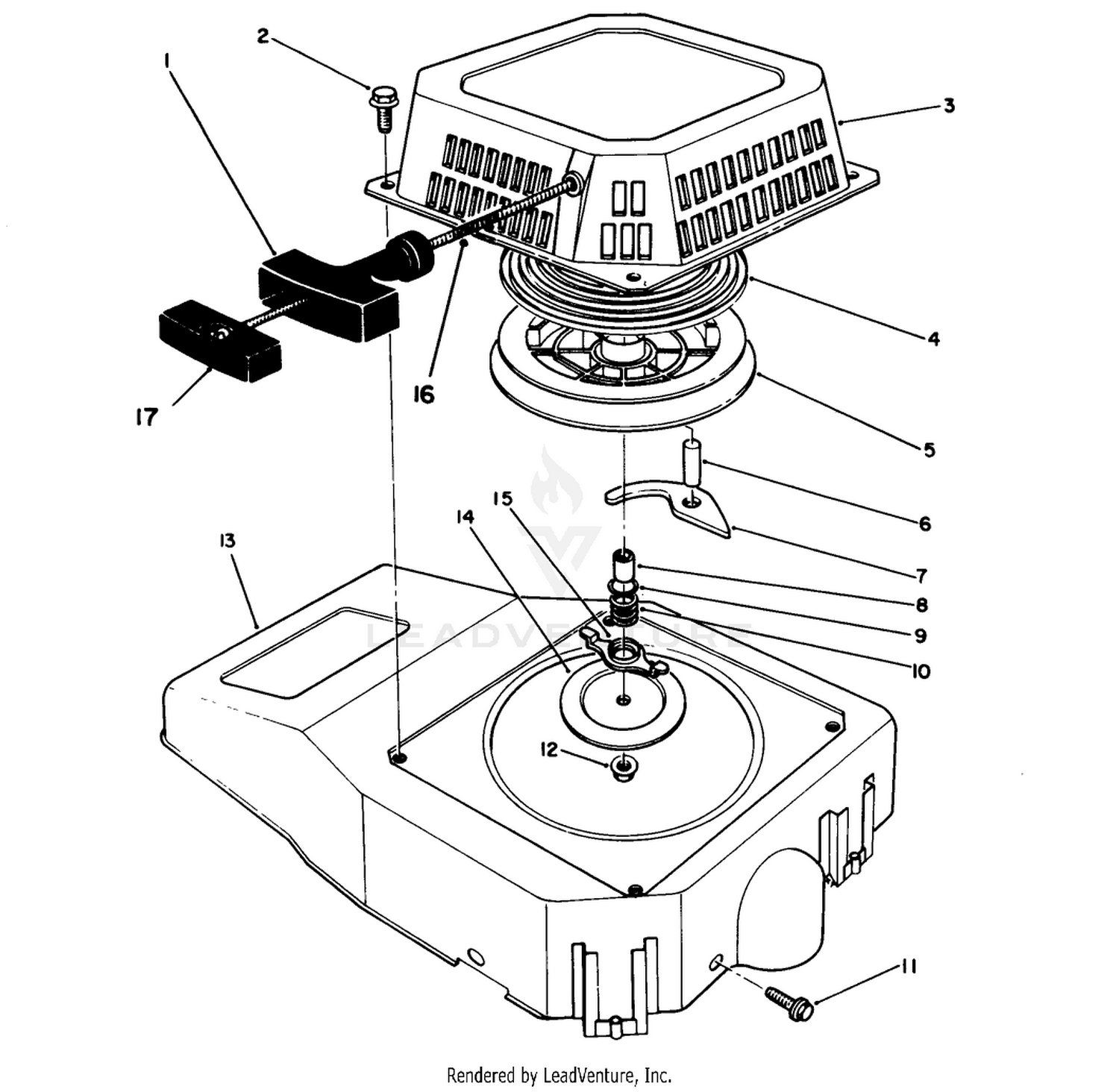 Recoil Assembly (engine No. Vmm1-2)