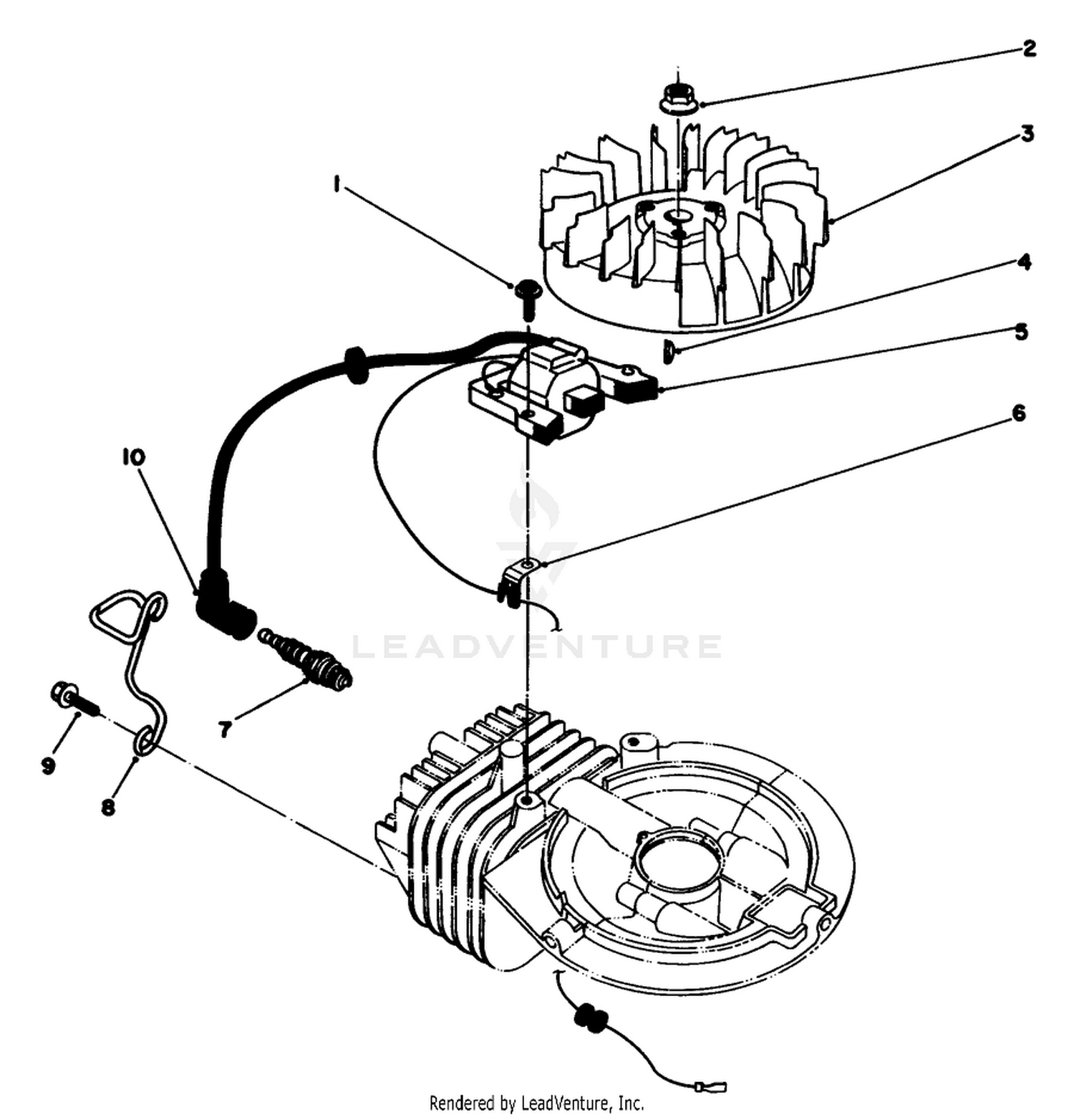 Ignition Assembly (model No. 47pm1-7)