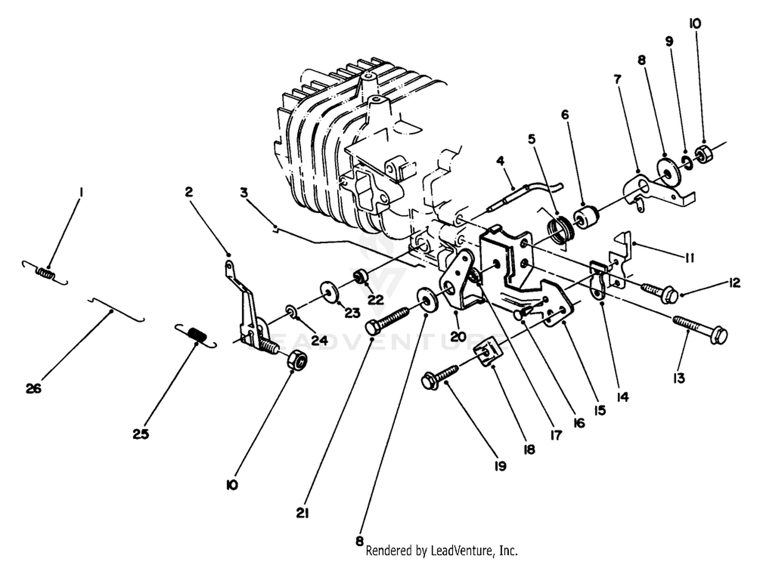 Governor Assembly (model No. 47pl0-3)