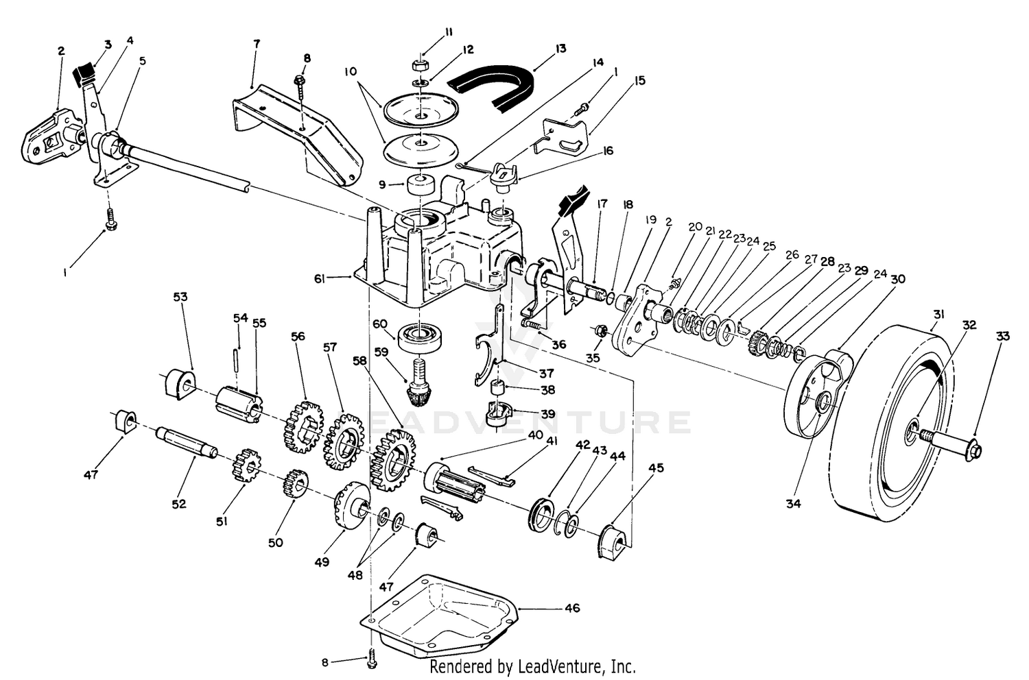 Gear Case Assembly