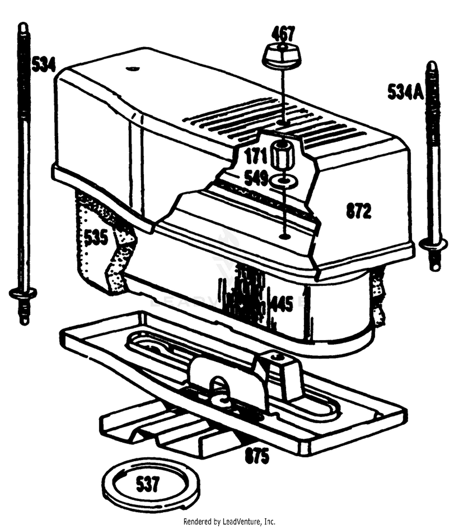Briggs  Stratton Model No. 281706-0180-01