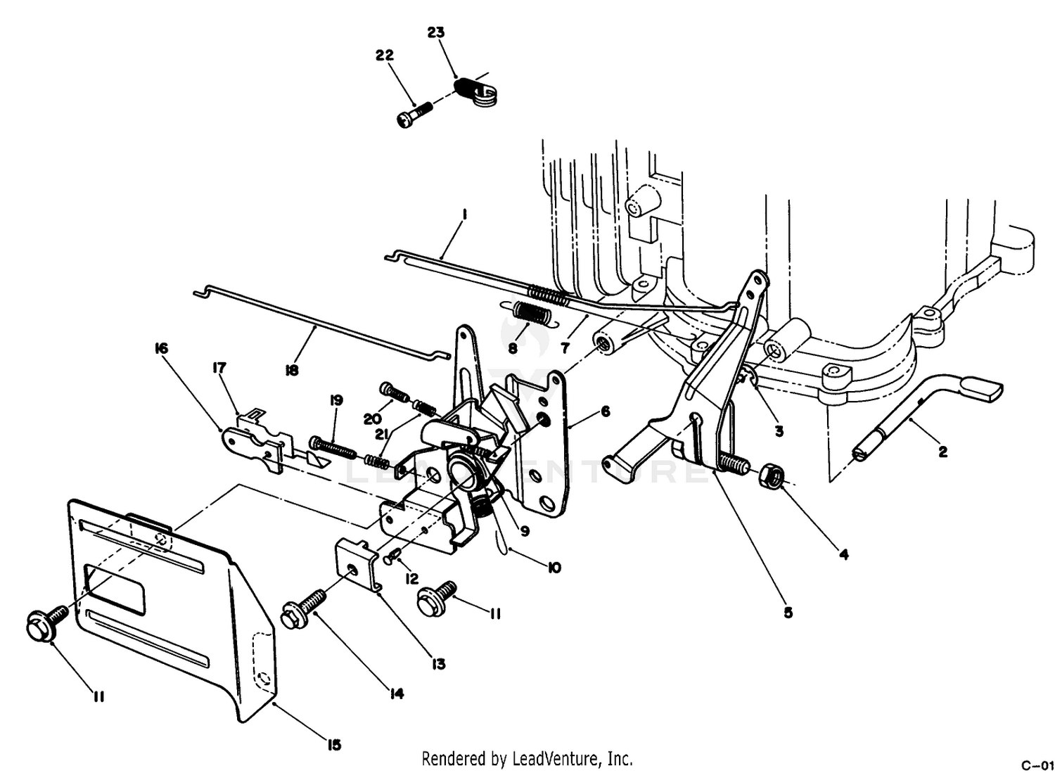 Governor Assembly (engine No. Vmm1-5)