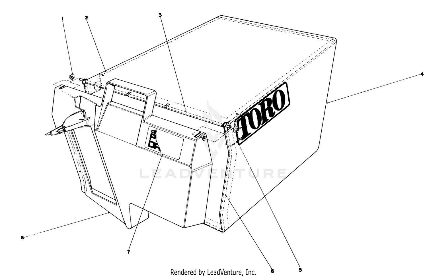 Recycler Bagging Kit Model No. 59174 (continued)(optional)