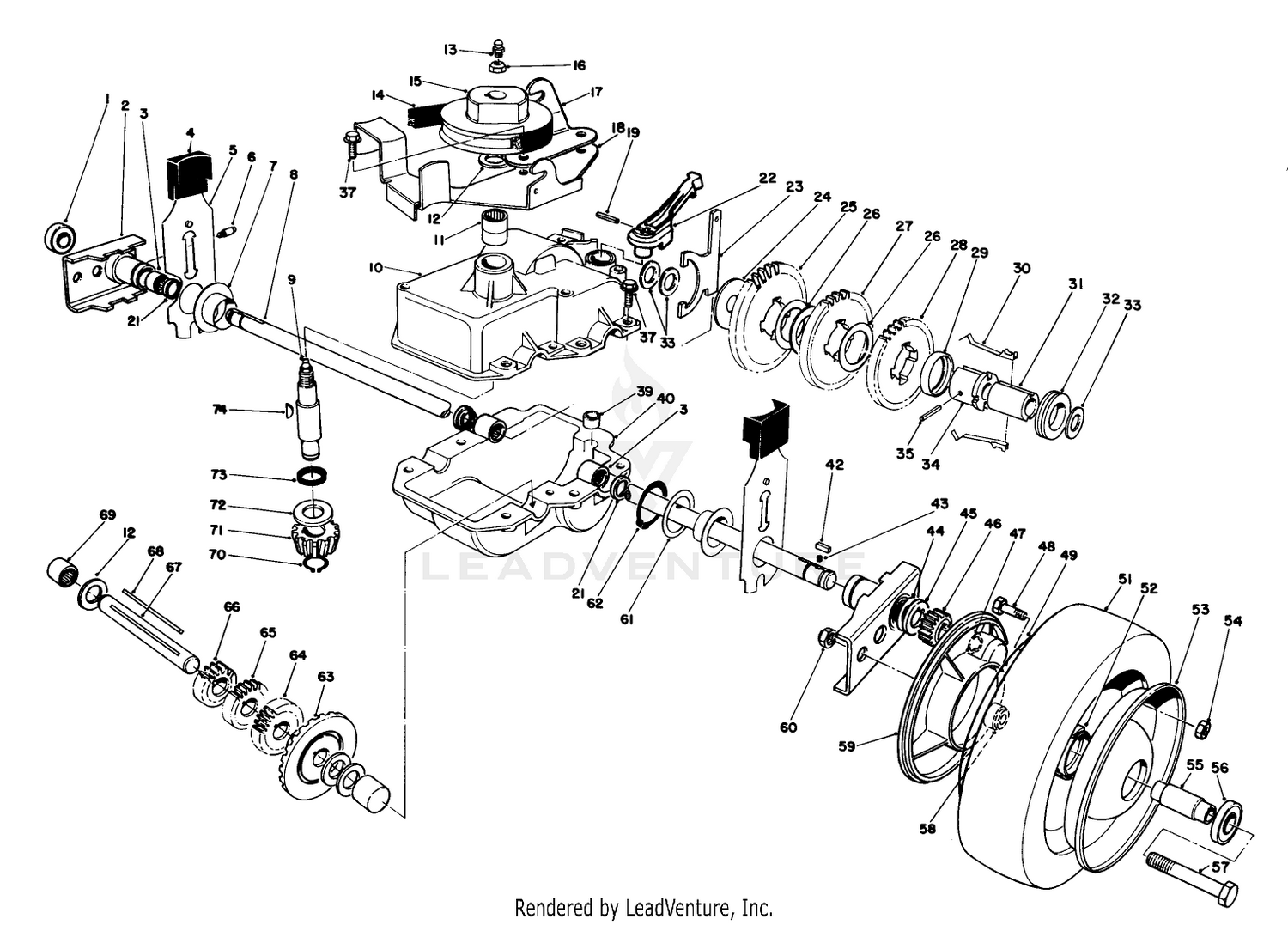 Gear Case Assembly