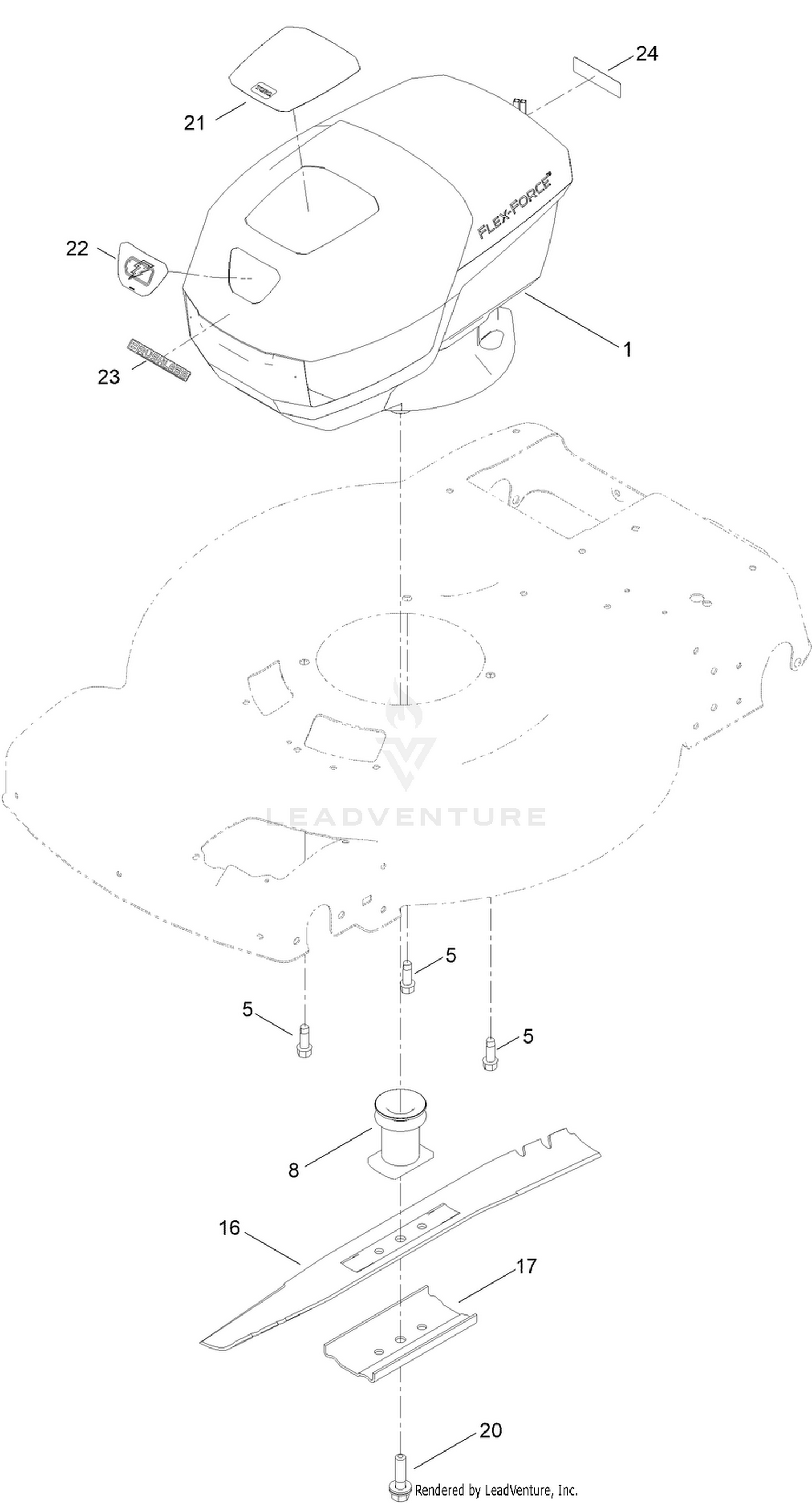 Blade Drive Assembly