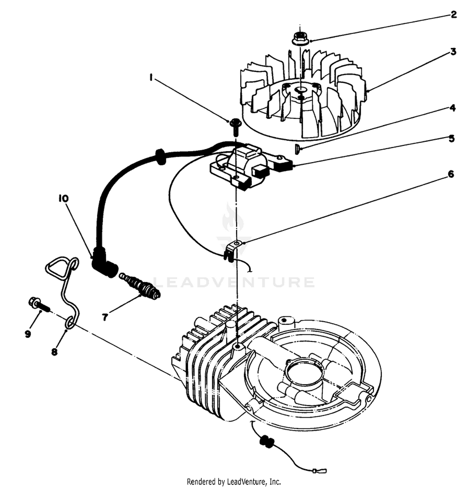 Ignition Assembly (model No. 47pm1-3)