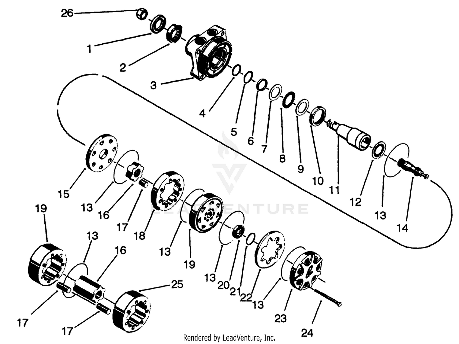 Traction Drive Motor (torqumotor)