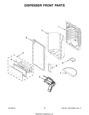 WRF757SDHZ00 Interactive Exploded View