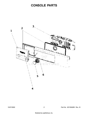 WCD5090JW0 Interactive Exploded View