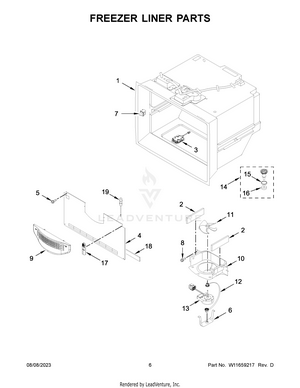 KRFF577KPS02 Interactive Exploded View