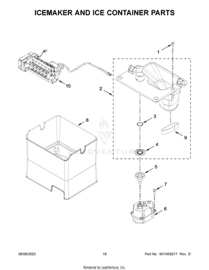 KRFF577KPS02 Interactive Exploded View