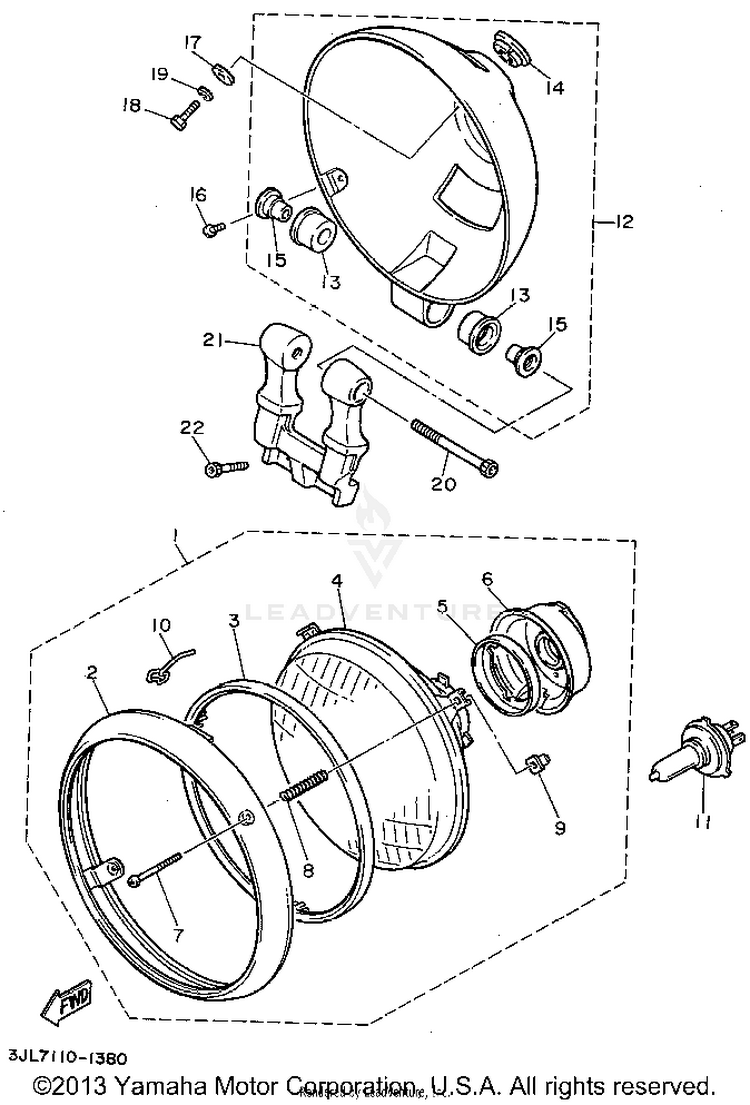 Headlight Schematic