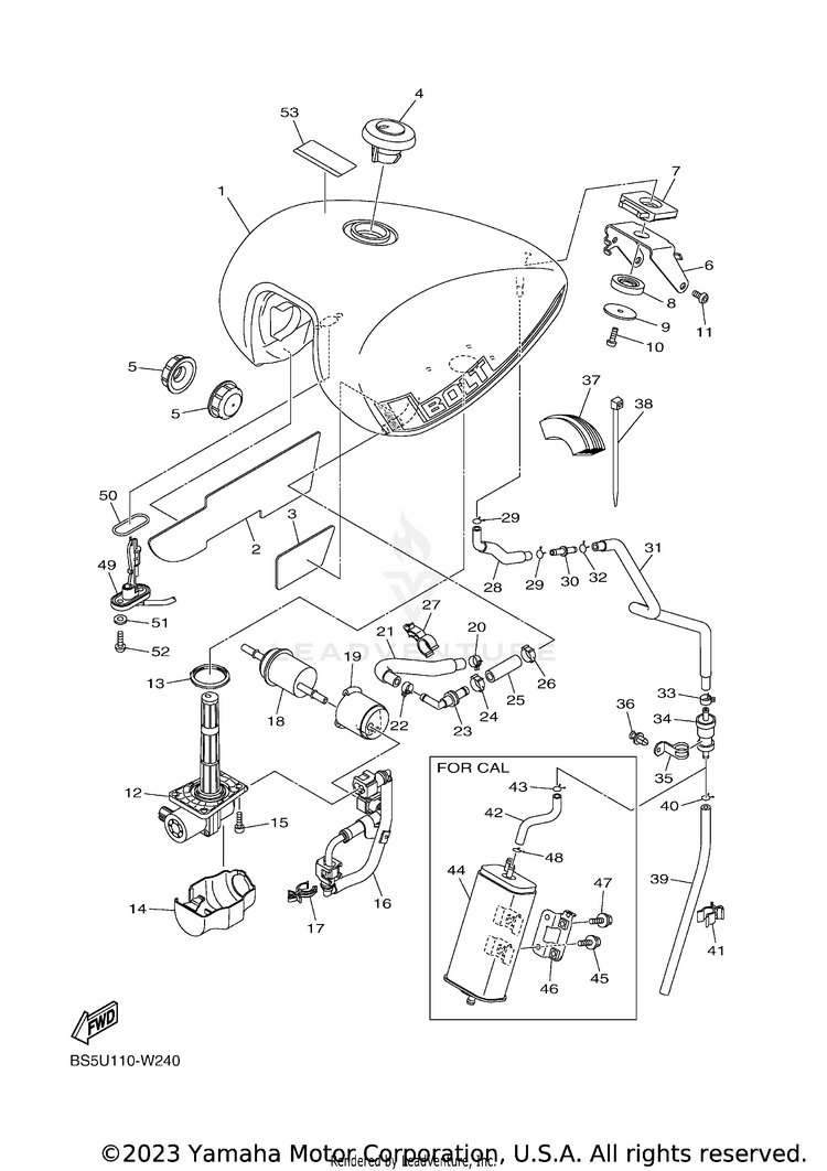 Fuel Tank Schematic