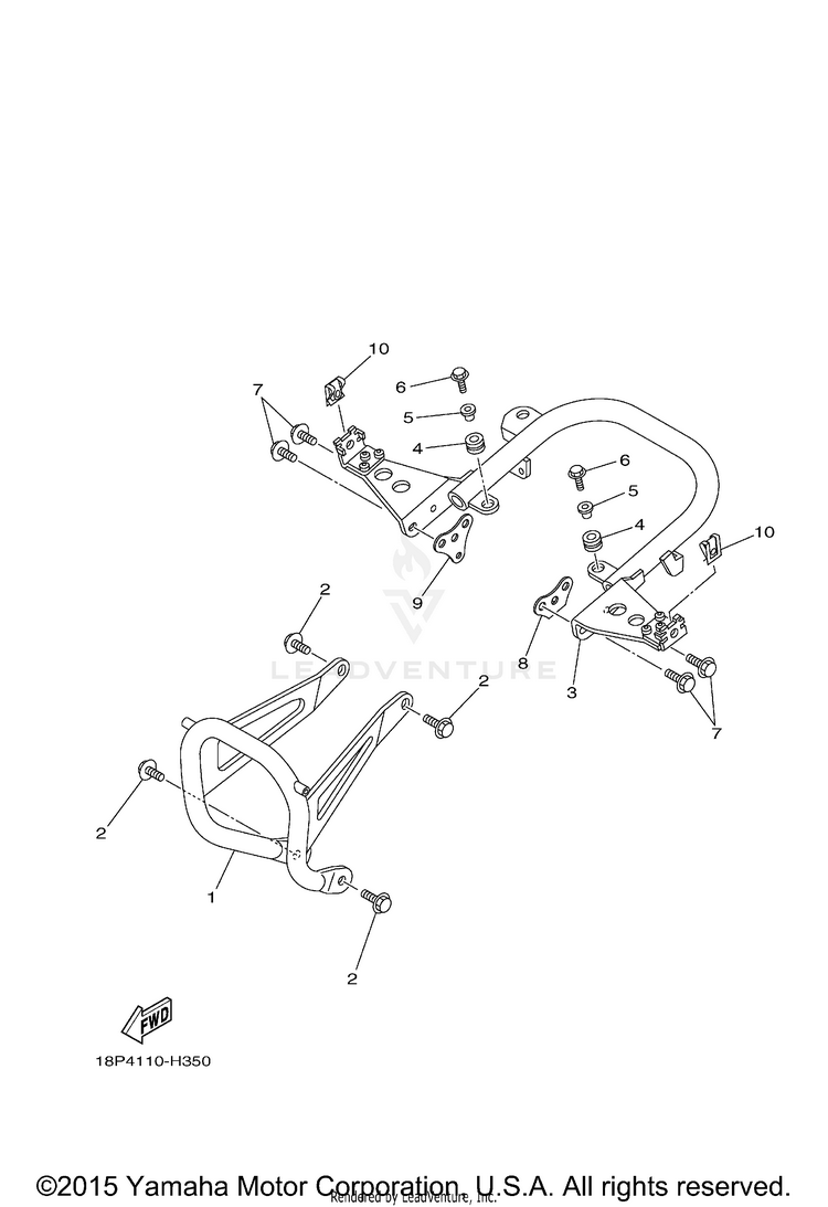 Guard YFZ450R SPECIAL EDITION - YFZ45RSED - 2013 Schematic