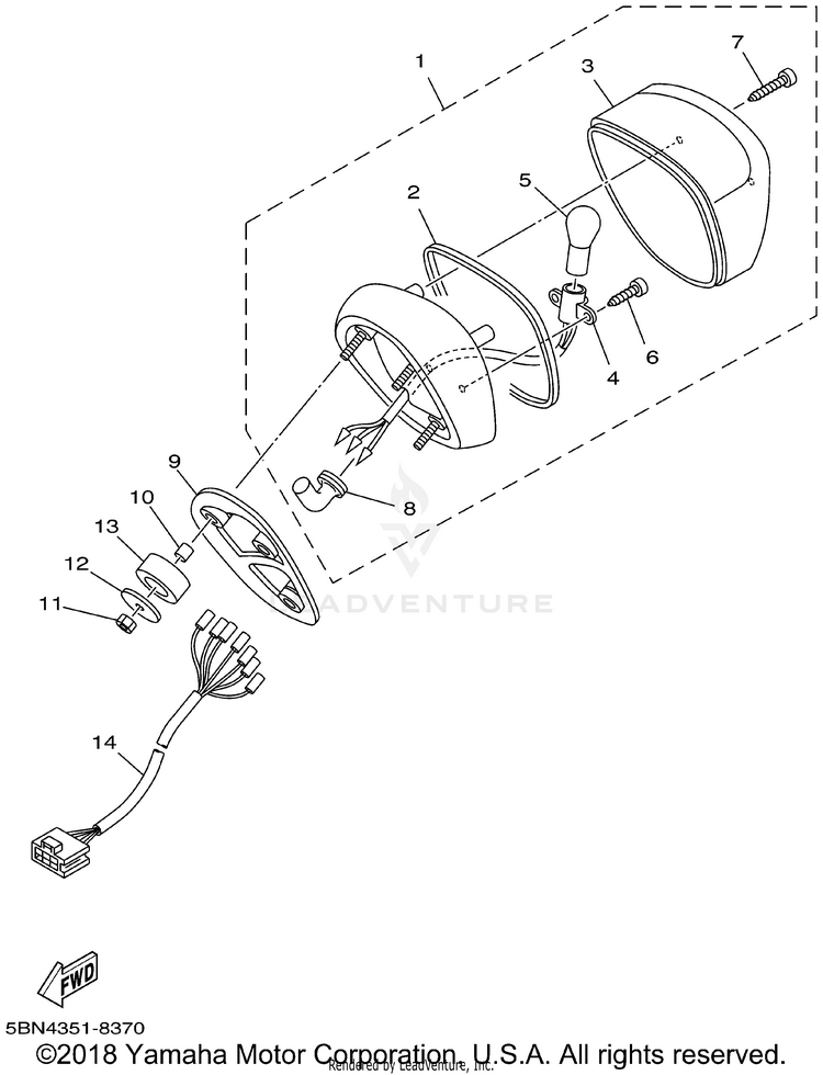 Taillight Schematic