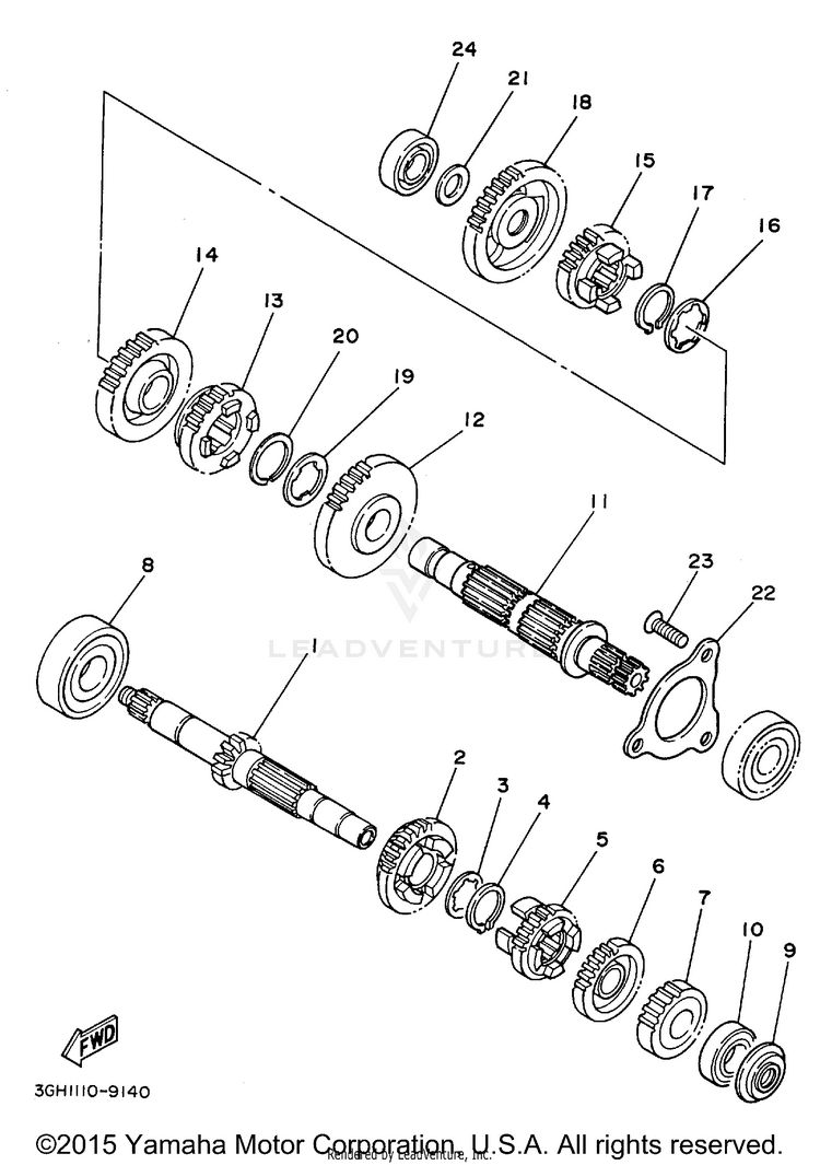 Transmission Schematic
