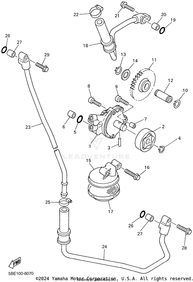 Oil Pump Schematic