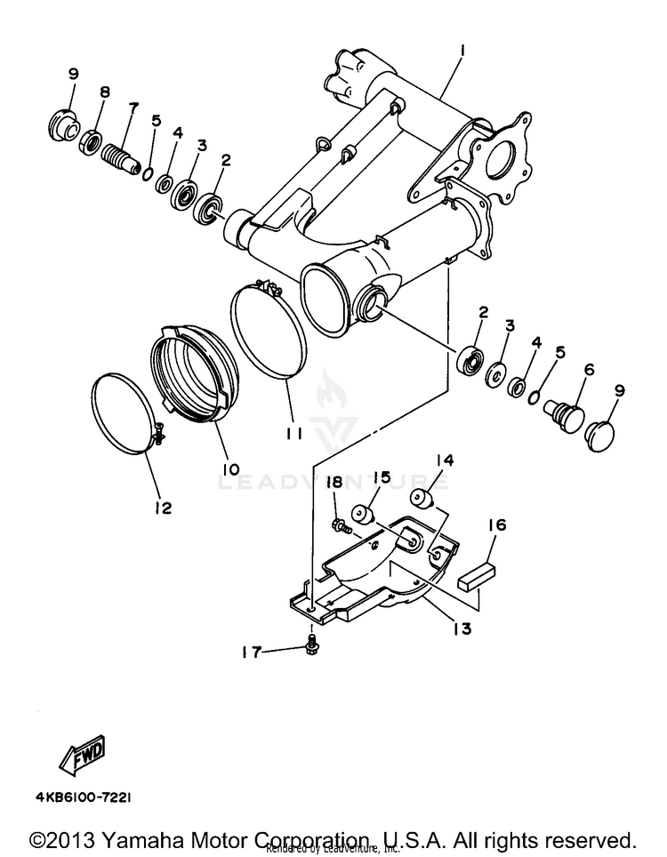 Rear Arm Schematic