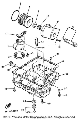 Oil Filter Schematic