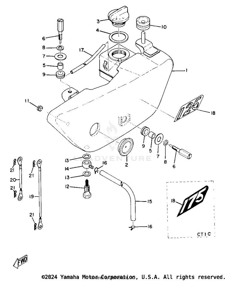 Oil Tank Schematic