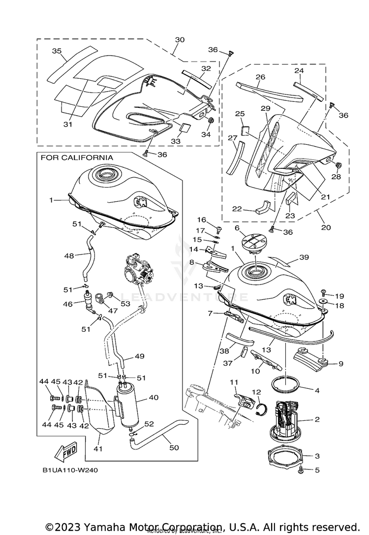 Fuel Tank Schematic