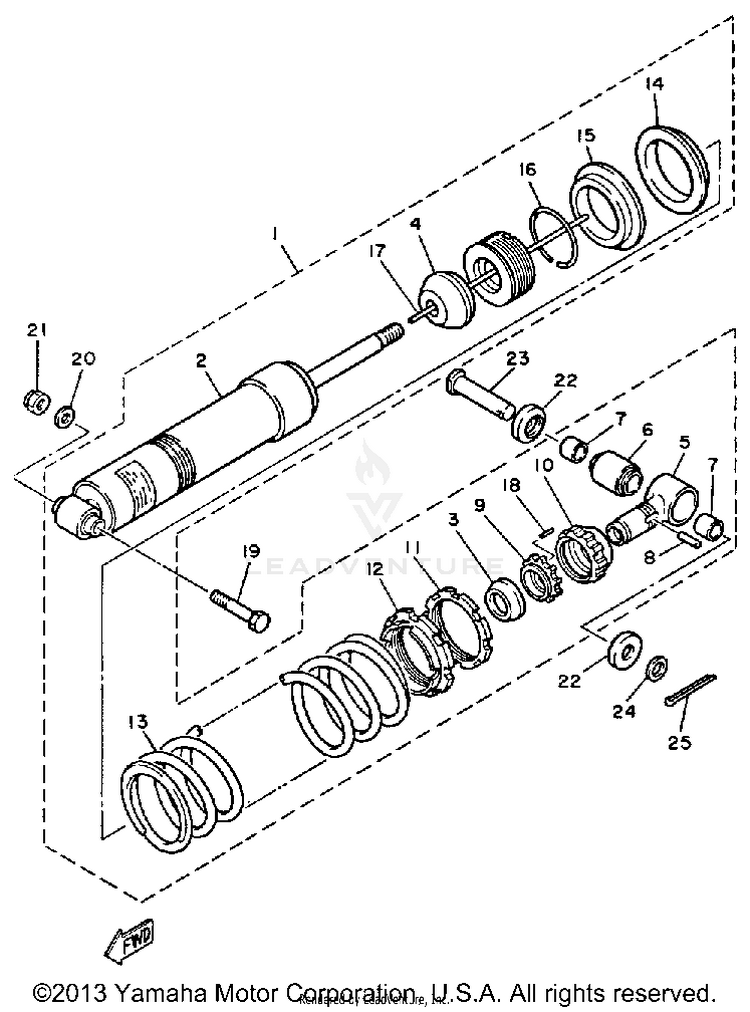 Rear Shocks Schematic