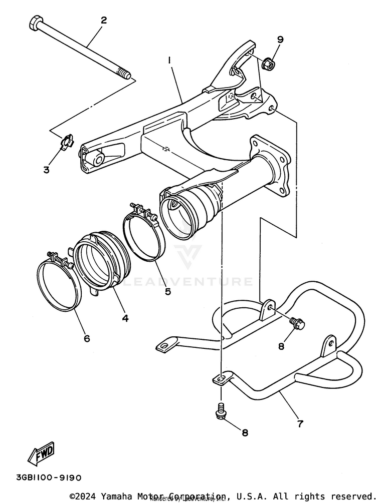 Rear Arm Schematic
