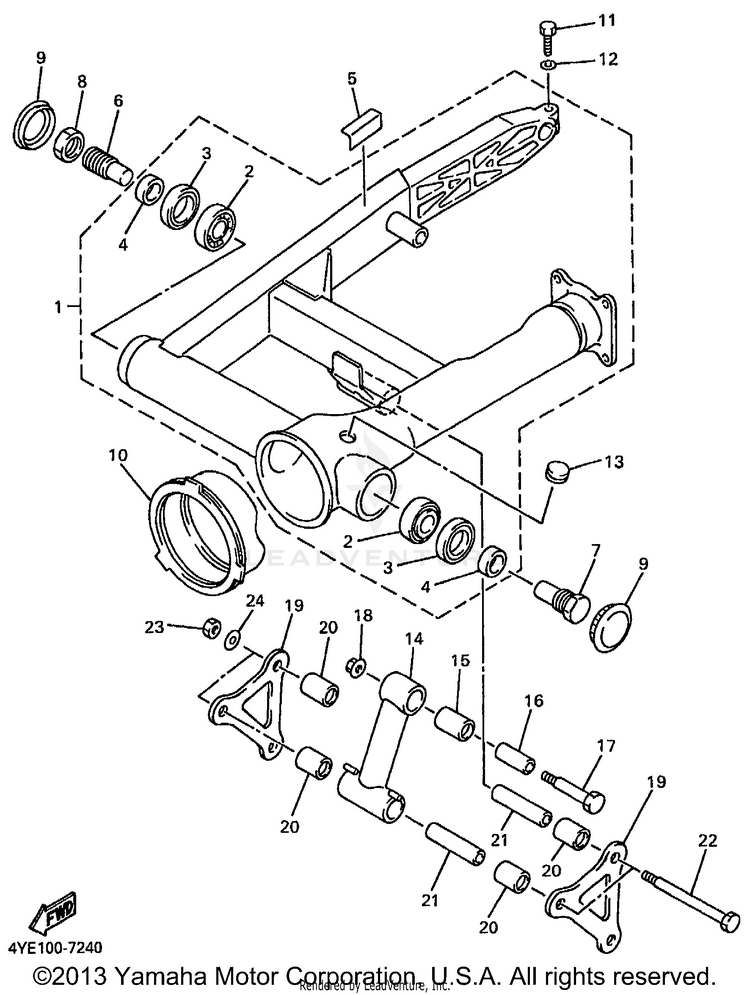 Rear Arm Schematic