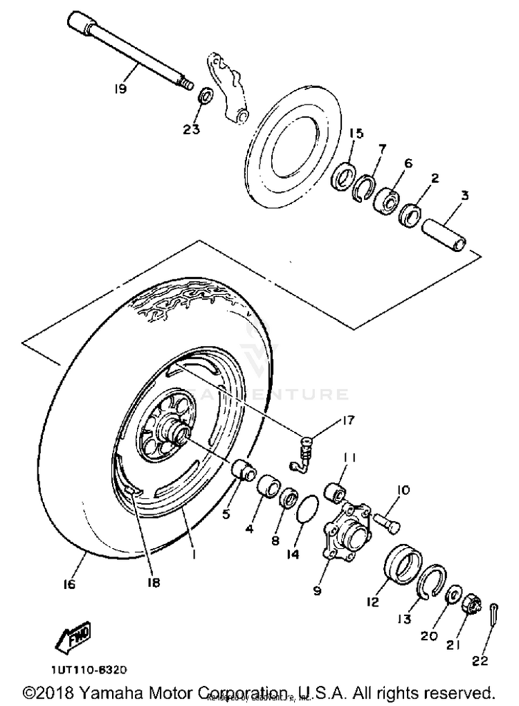 Rear Wheel Schematic