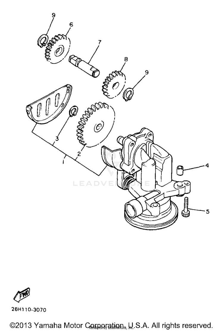 Oil Pump Schematic
