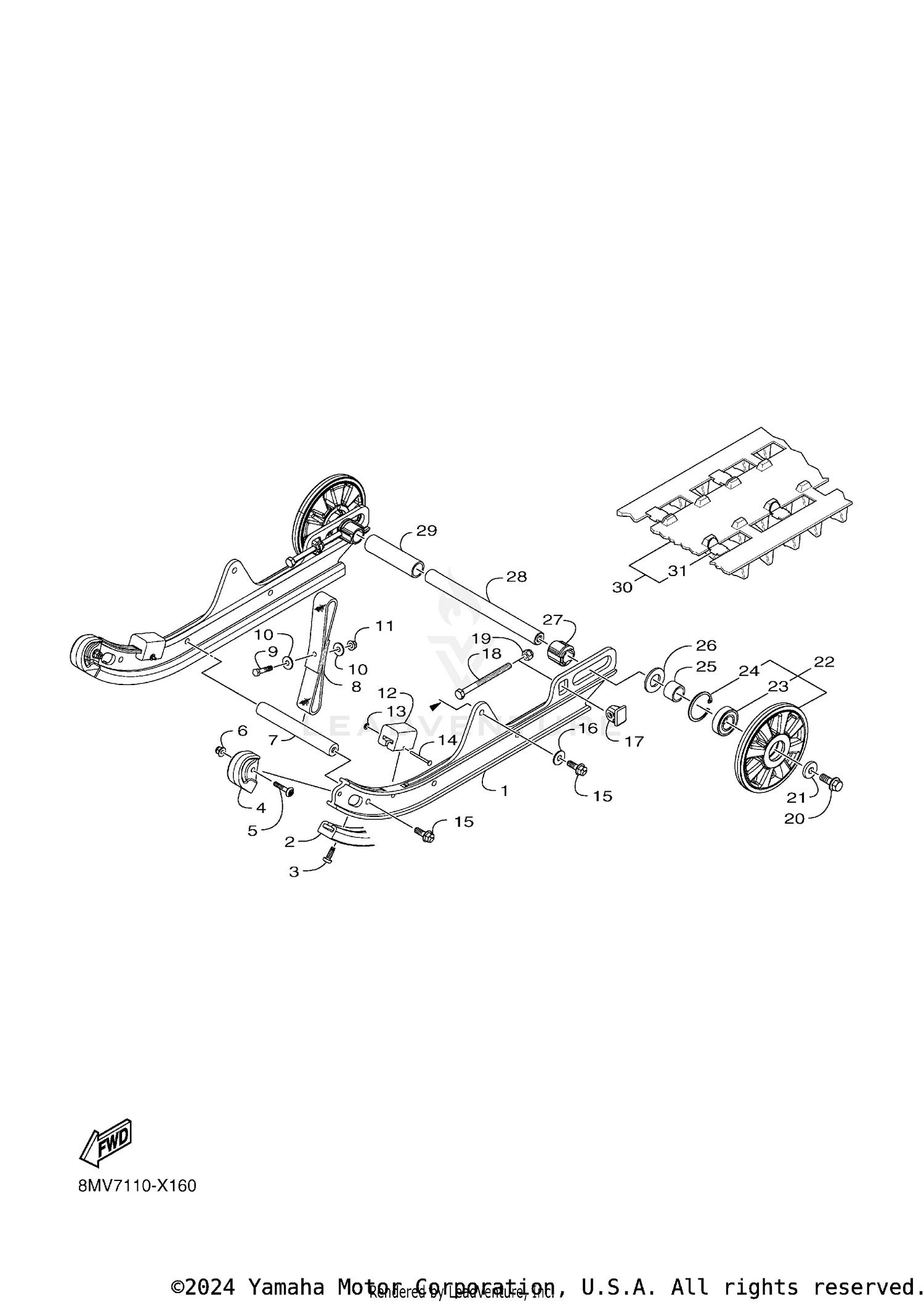 TRACK SUSPENSION 1