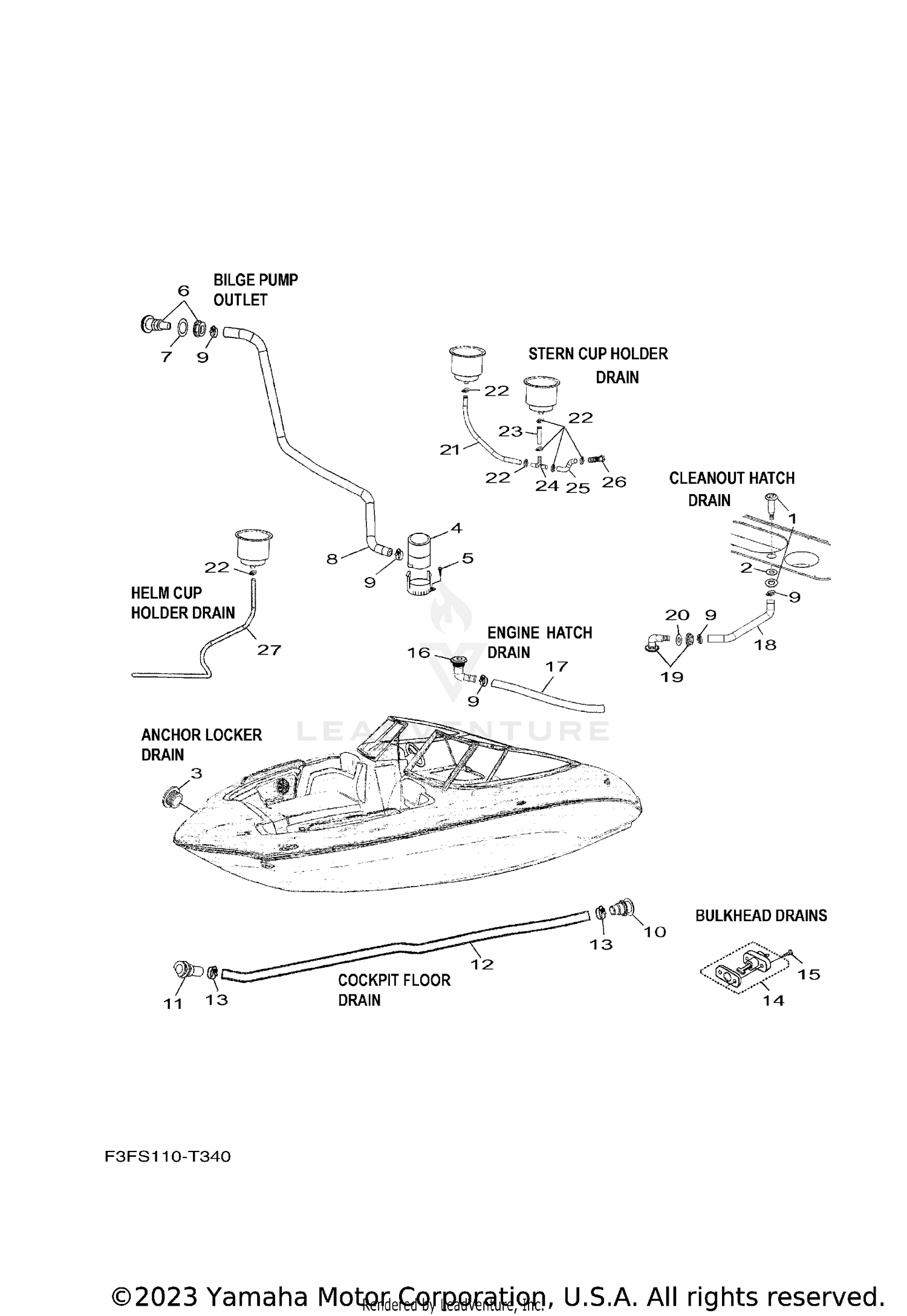 DECK DRAIN FITTINGS