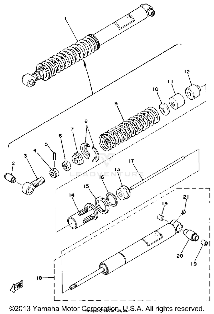 Rear Cushion Schematic