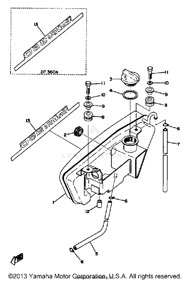 Oil Tank Schematic
