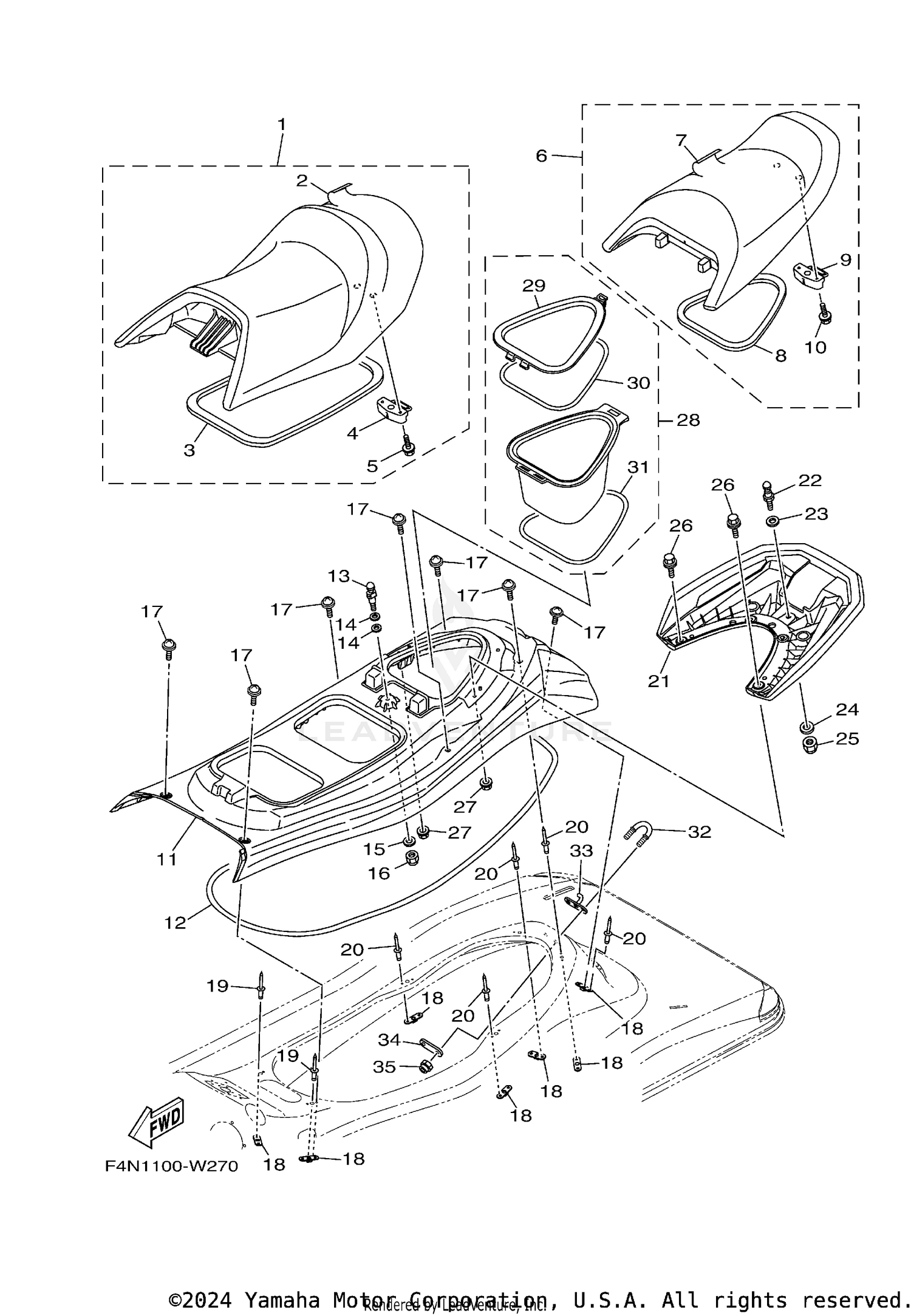 SEAT & UNDER LOCKER