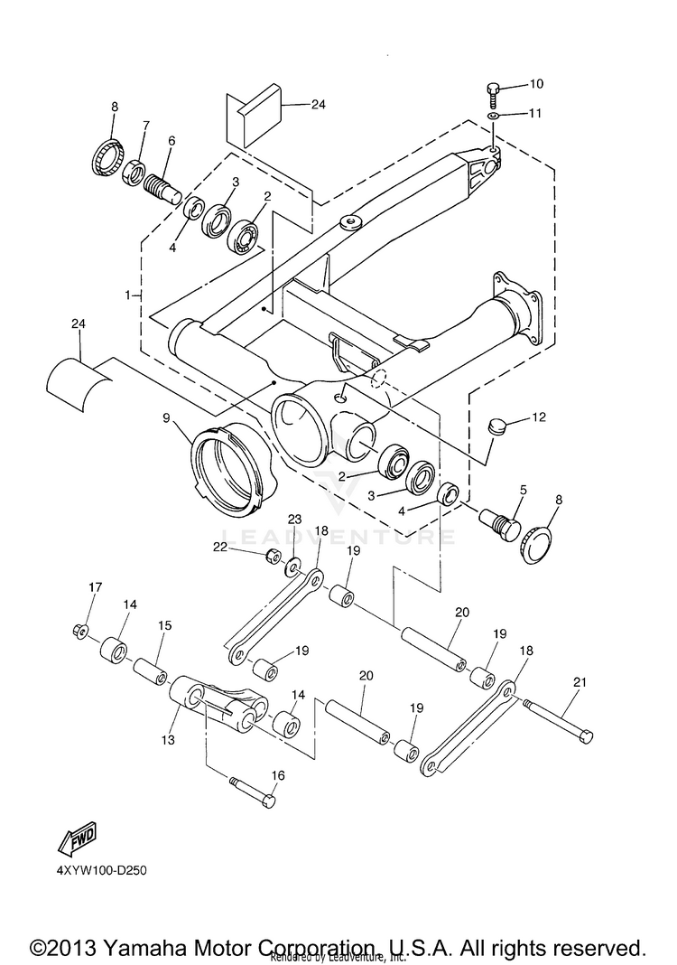 Rear Arm Schematic